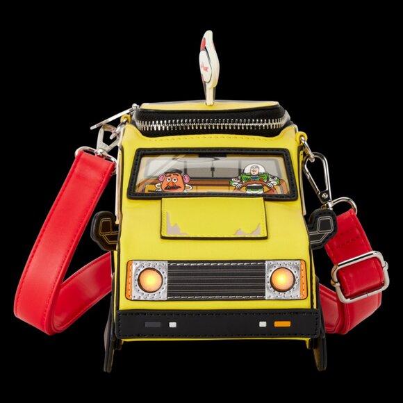 Toy Story 30th Anniversary Exclusive Pizza Planet Car Light-Up Figural Crossbody - Picture 4 of 5